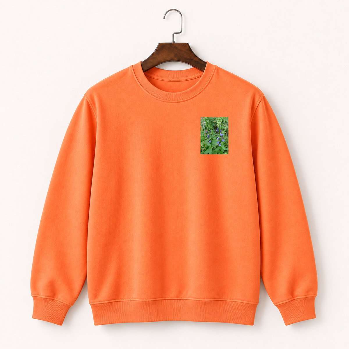 Lobelia Flower Crewneck Sweatshirt 3