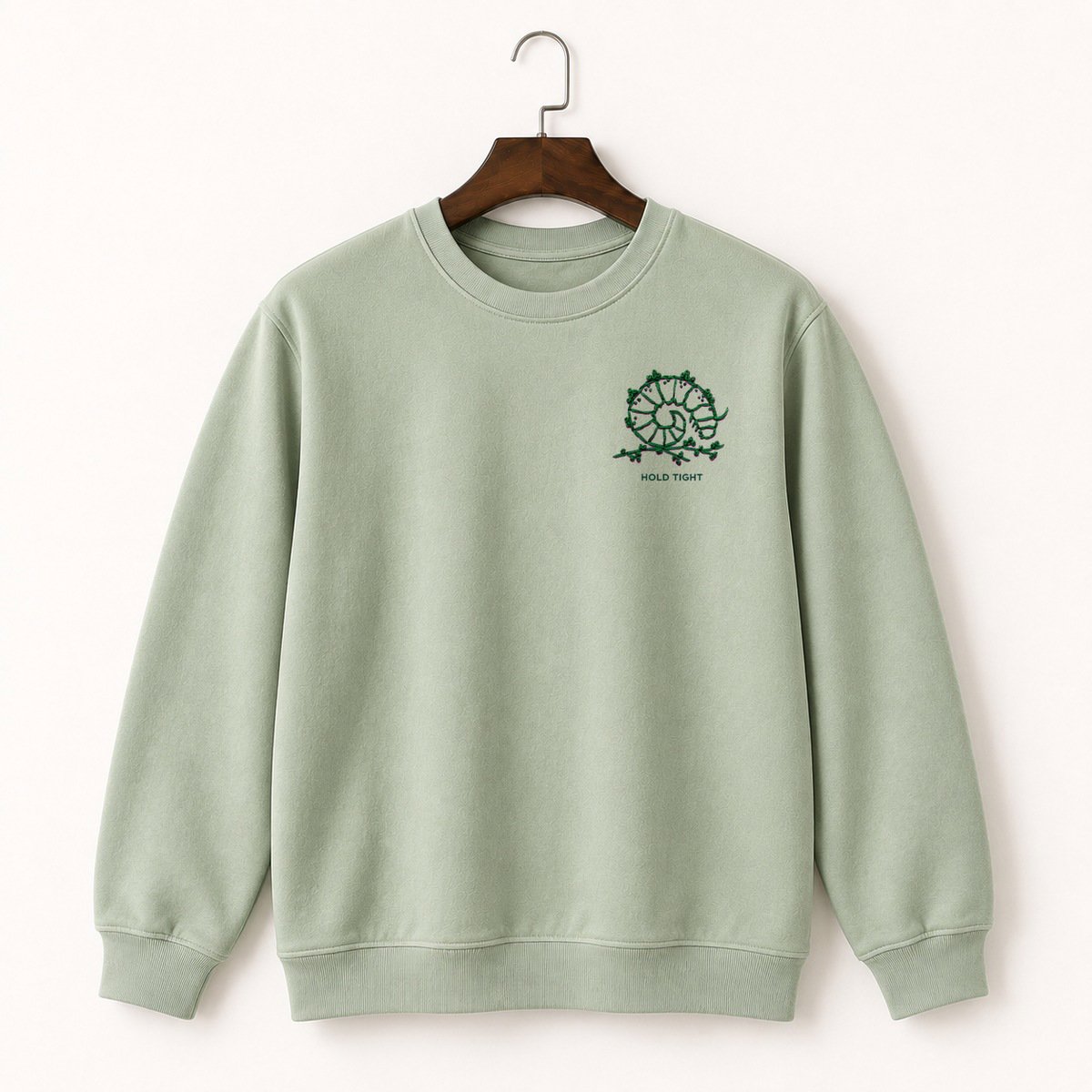 Hawk Moth Caterpillar Crewneck Sweatshirt 2