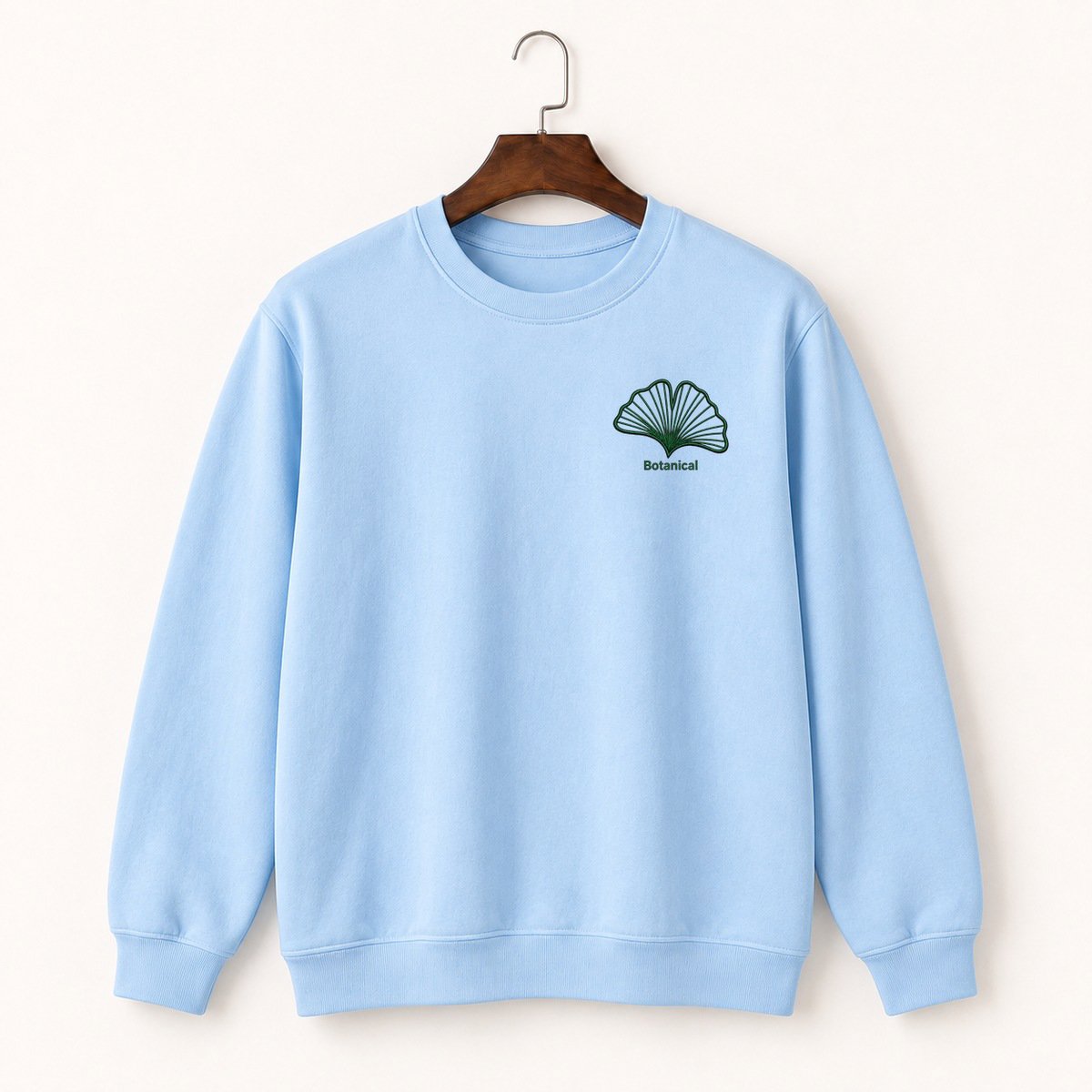 Ginkgo Leaf Crewneck Sweatshirt 1