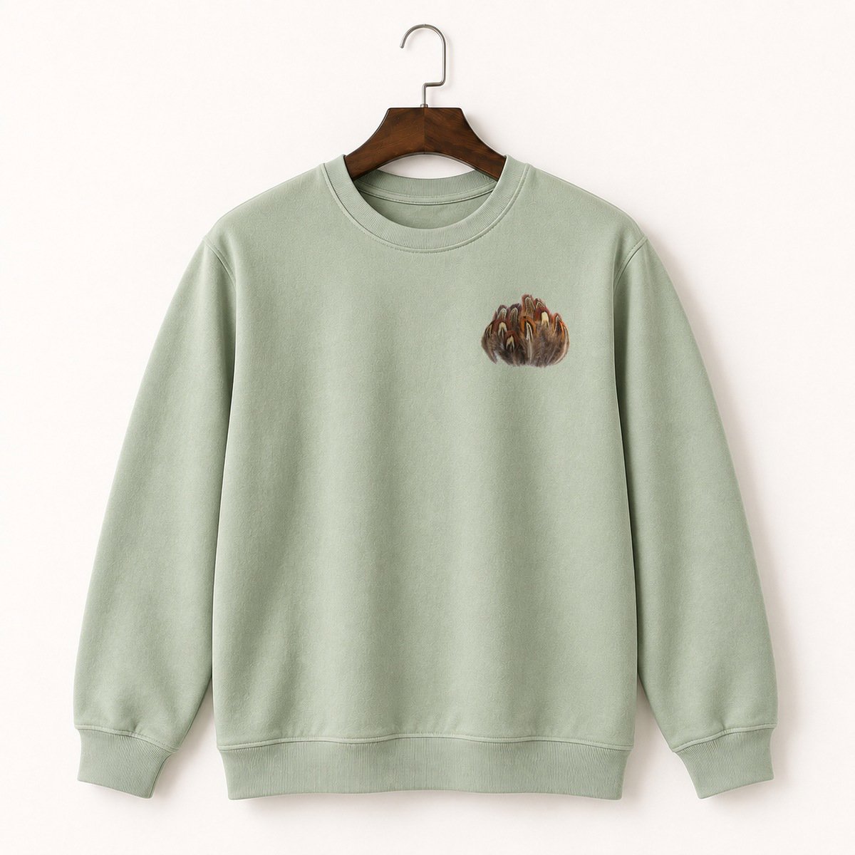 Pheasant Feather Crewneck Sweatshirt 2