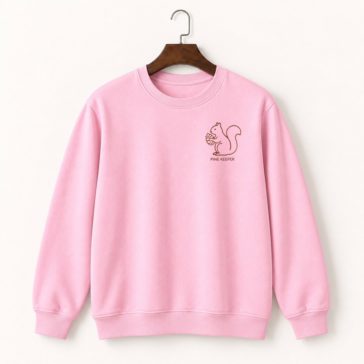 Red Squirrel Graphic Crewneck Sweatshirt 4