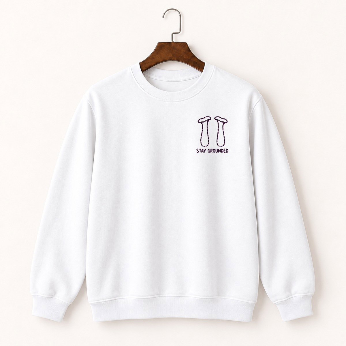 King Oyster Mushroom Crewneck Sweatshirt 5