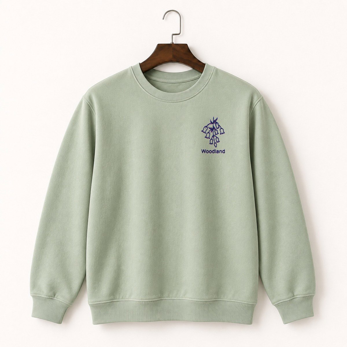 Bluebell Flowers Crewneck Sweatshirt 2