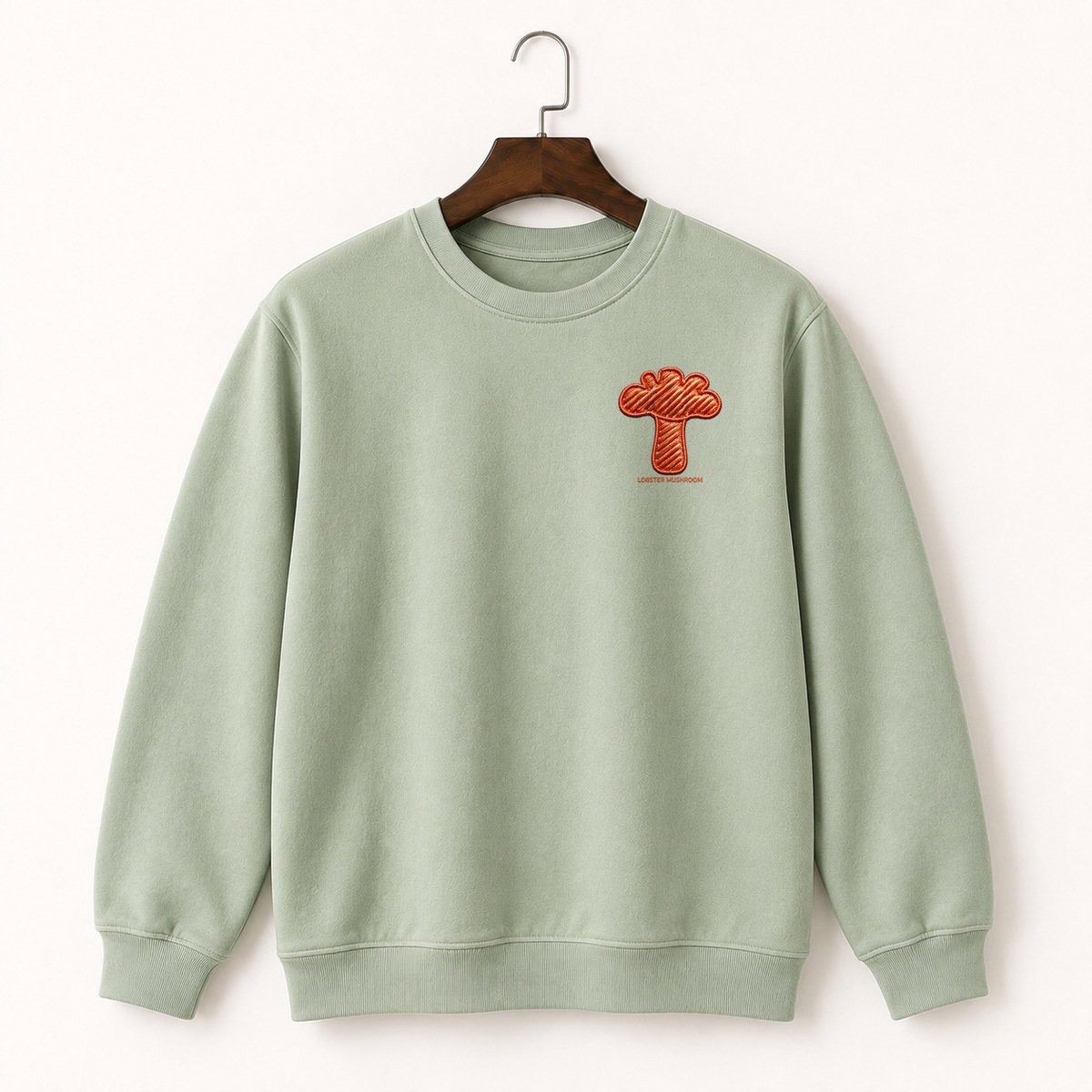 Lobster Mushroom Crewneck Sweatshirt 2