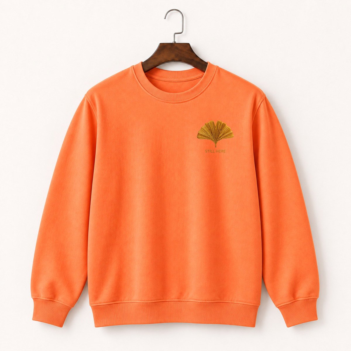 Ginkgo Leaf Crewneck Sweatshirt 3