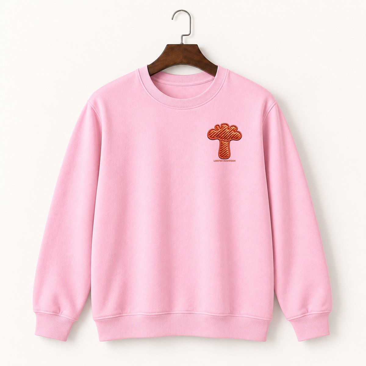 Lobster Mushroom Crewneck Sweatshirt 4