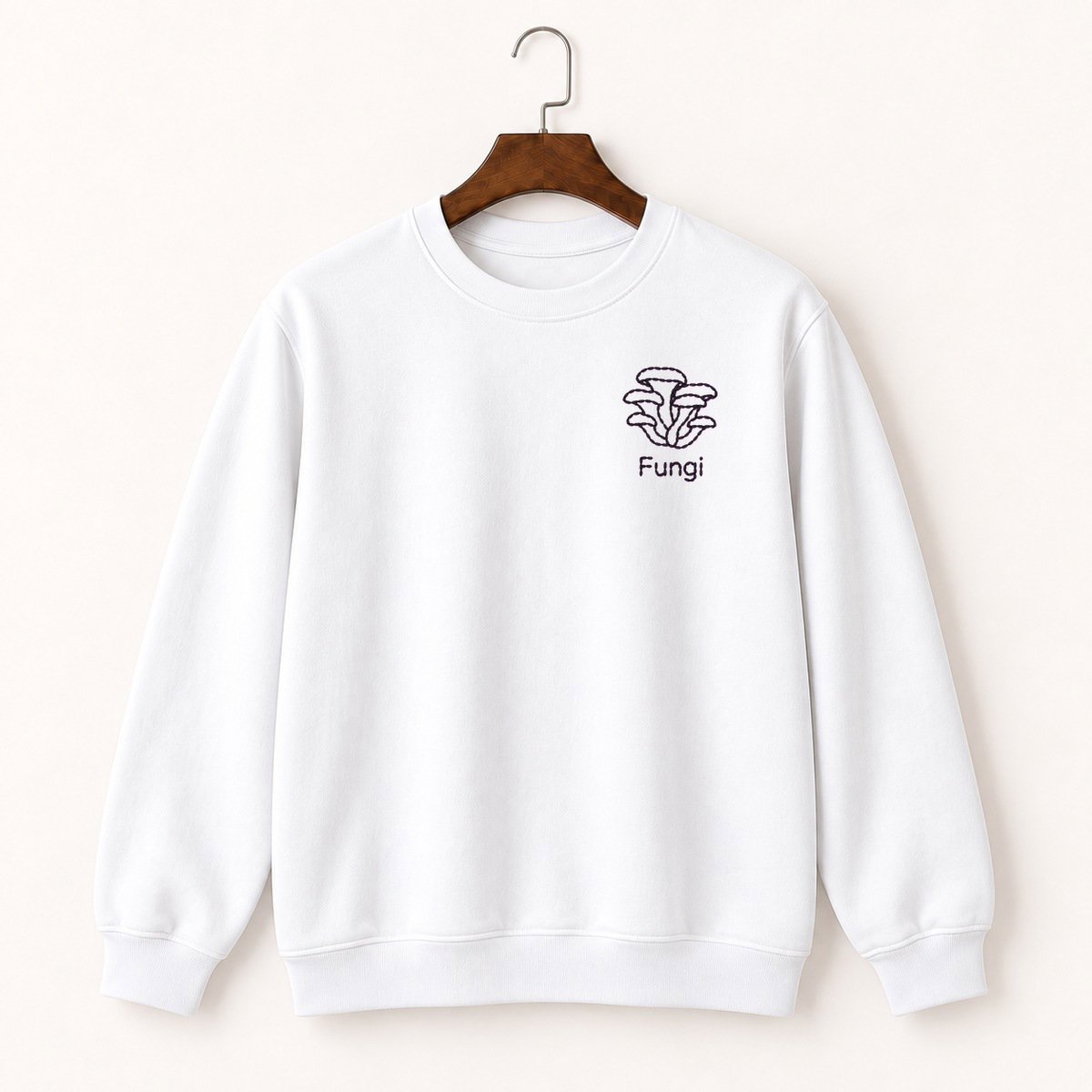 Oyster Mushroom Crewneck Sweatshirt 5