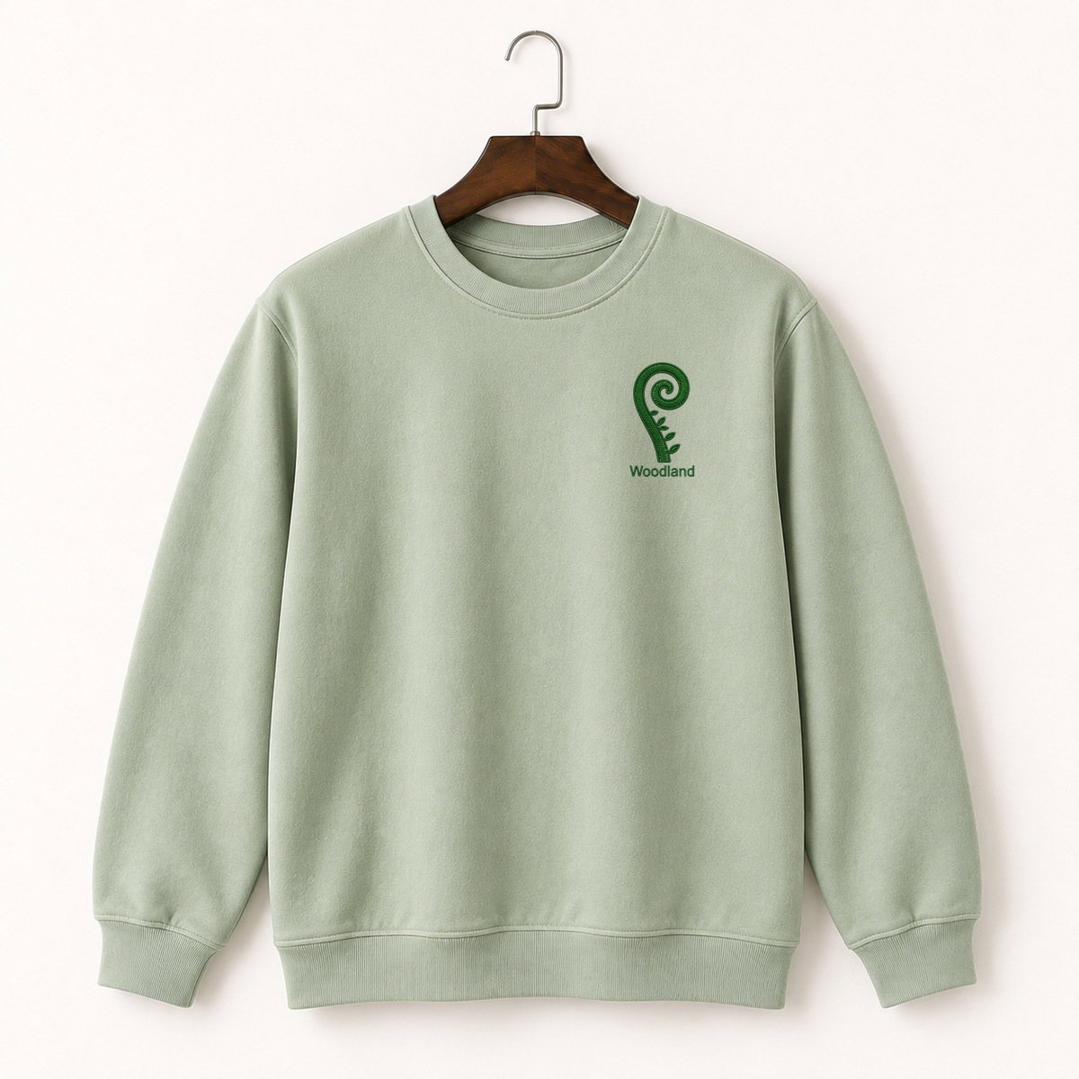 Fern Frond Crewneck Sweatshirt 2