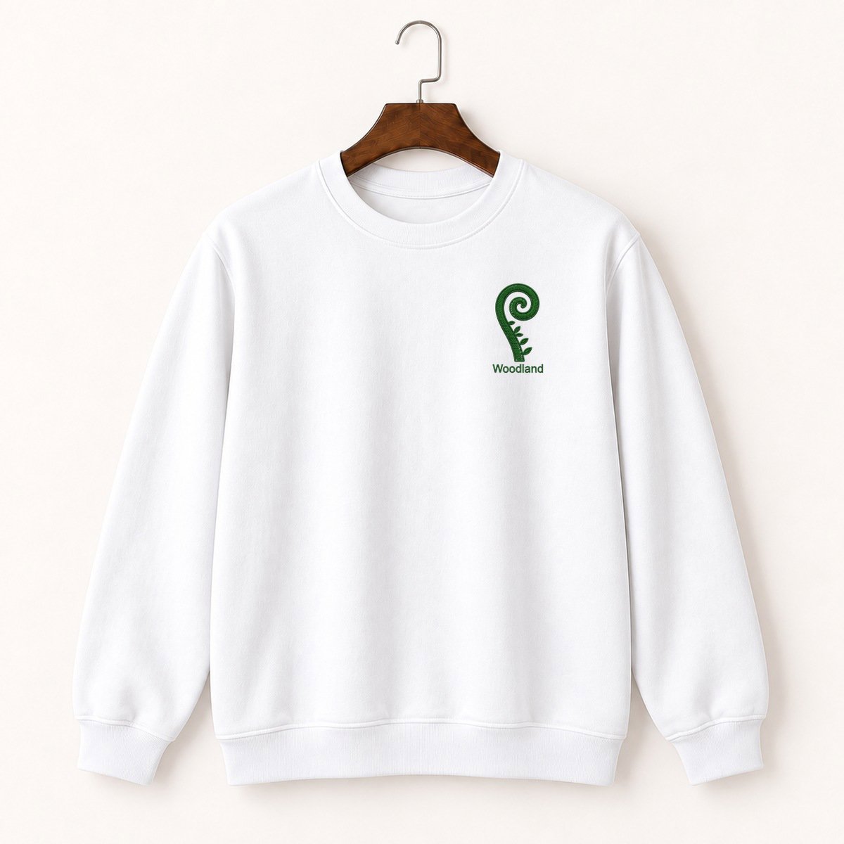 Fern Frond Crewneck Sweatshirt 5