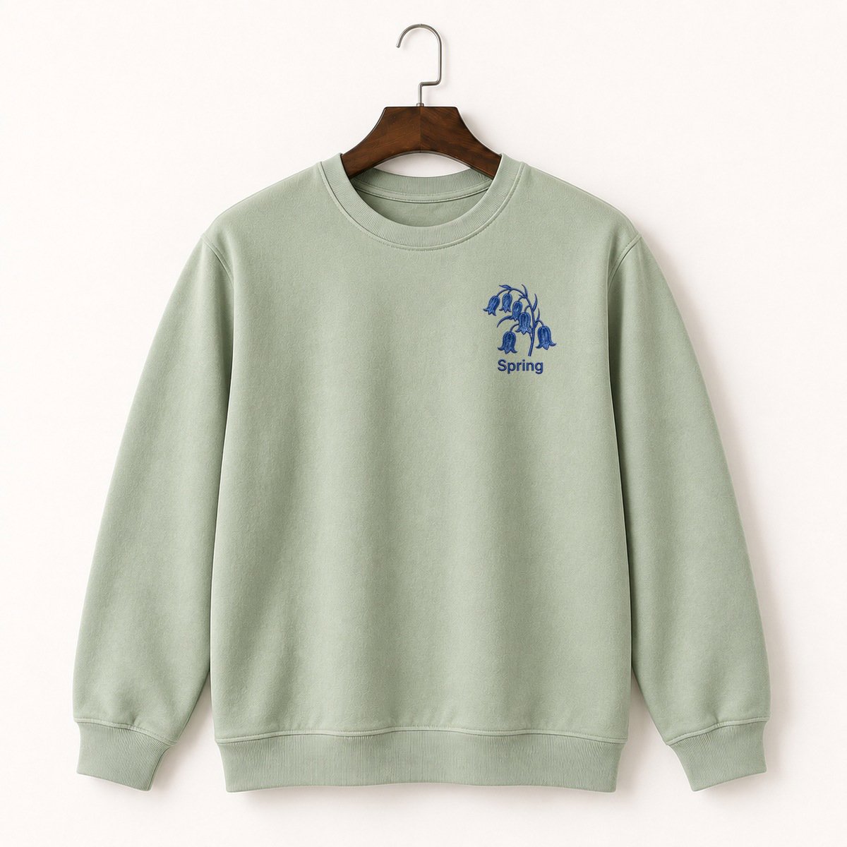 Bluebell Flowers Crewneck Sweatshirt 2