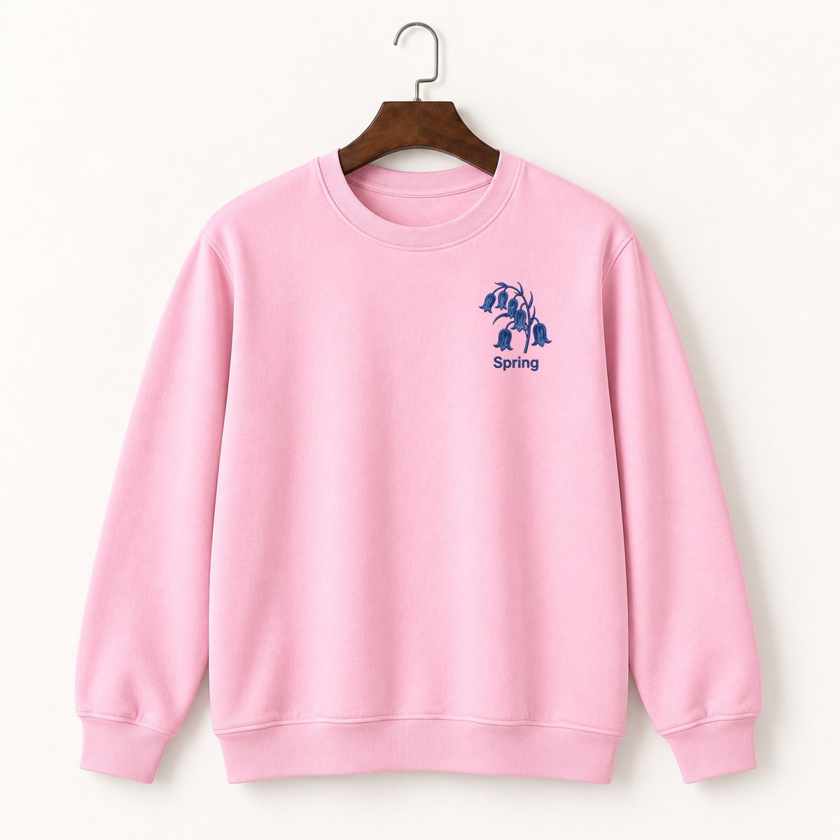Bluebell Flowers Crewneck Sweatshirt 4