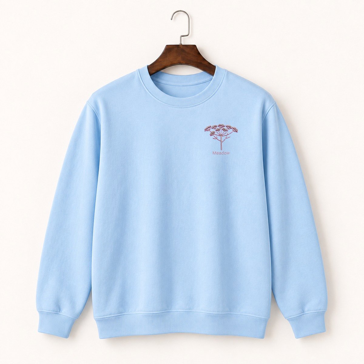 Queen Anne's Lace Crewneck Sweatshirt 1