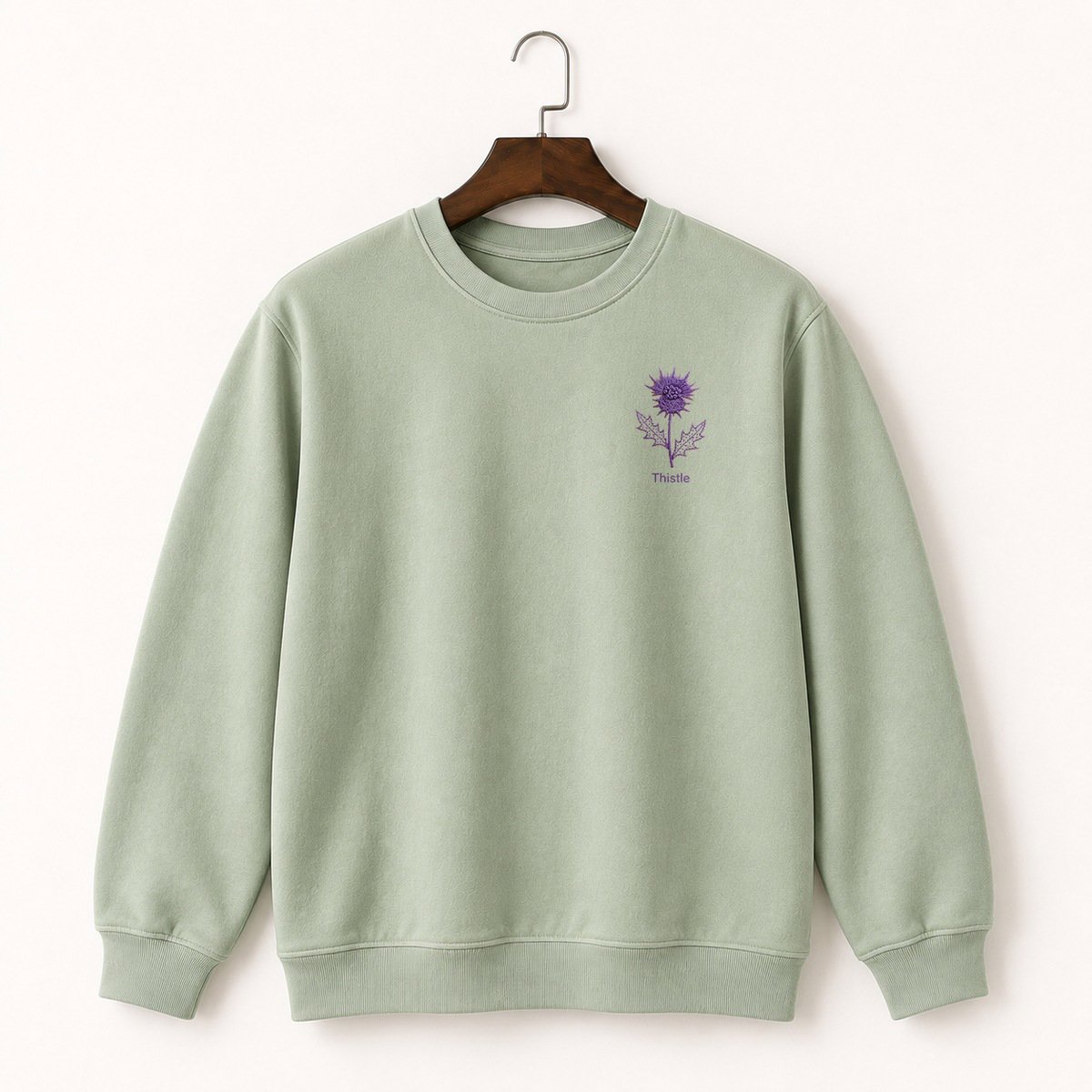 Thistle Plant Crewneck Sweatshirt 2
