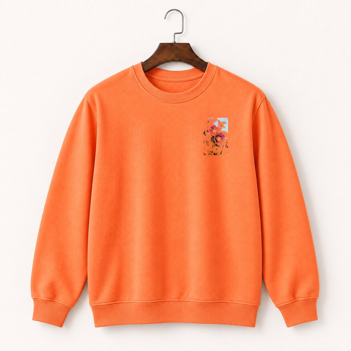 Hellebore Flower Crewneck Sweatshirt 3