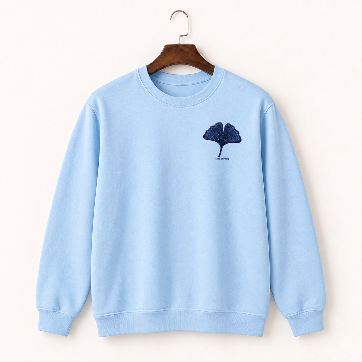 Ginkgo Leaf Crewneck Sweatshirt 1