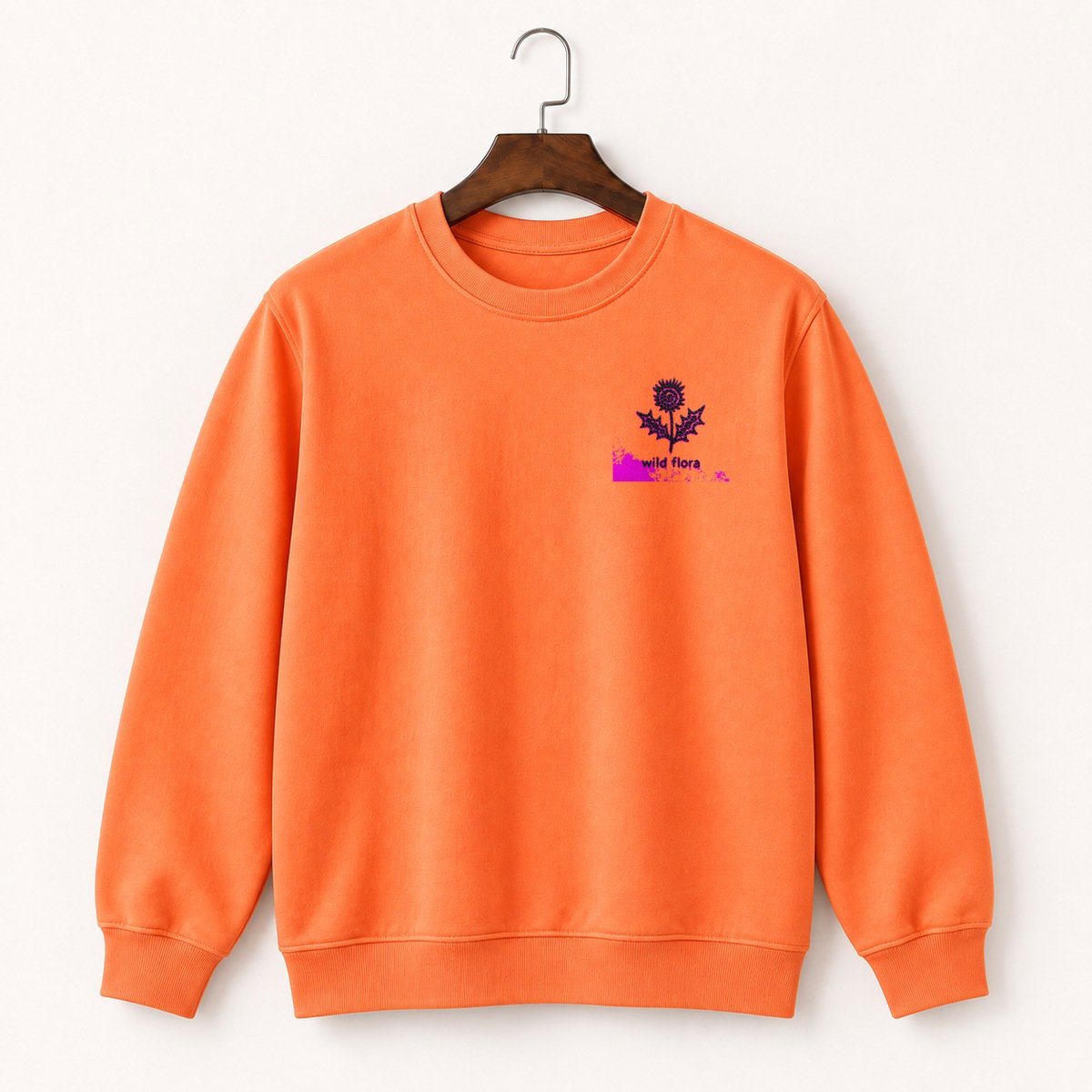 Thistle Plant Crewneck Sweatshirt 3