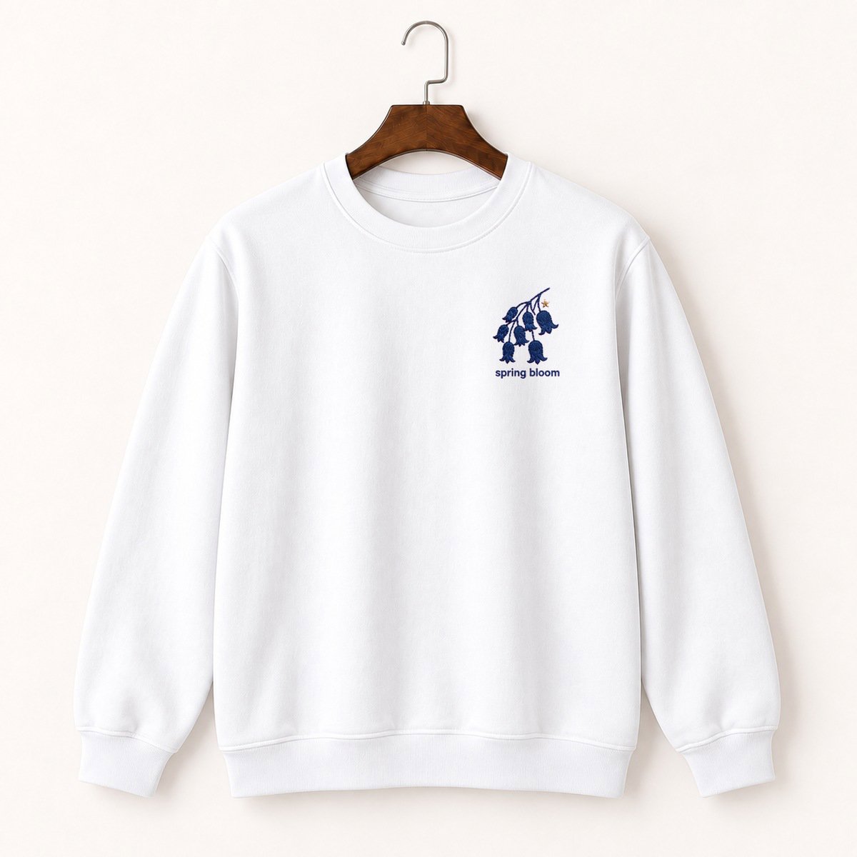 Bluebell Flowers Crewneck Sweatshirt 5