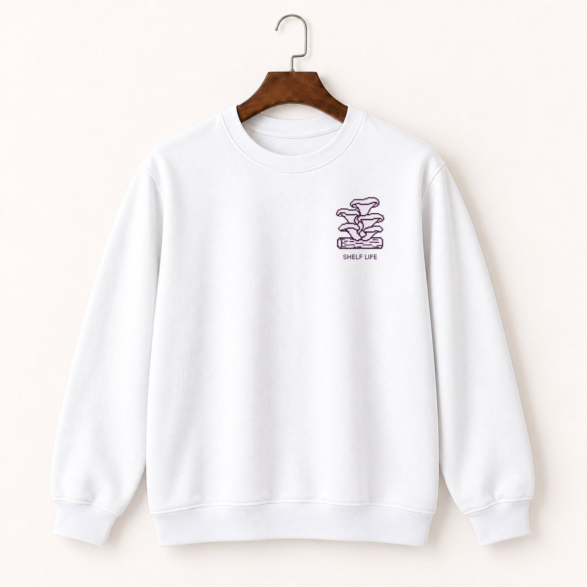 Oyster Mushroom Crewneck Sweatshirt 5