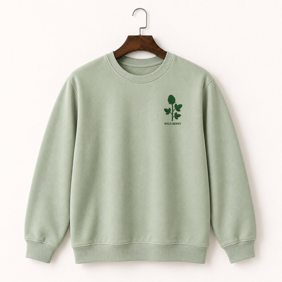 Woodland Strawberry Crewneck Sweatshirt 2