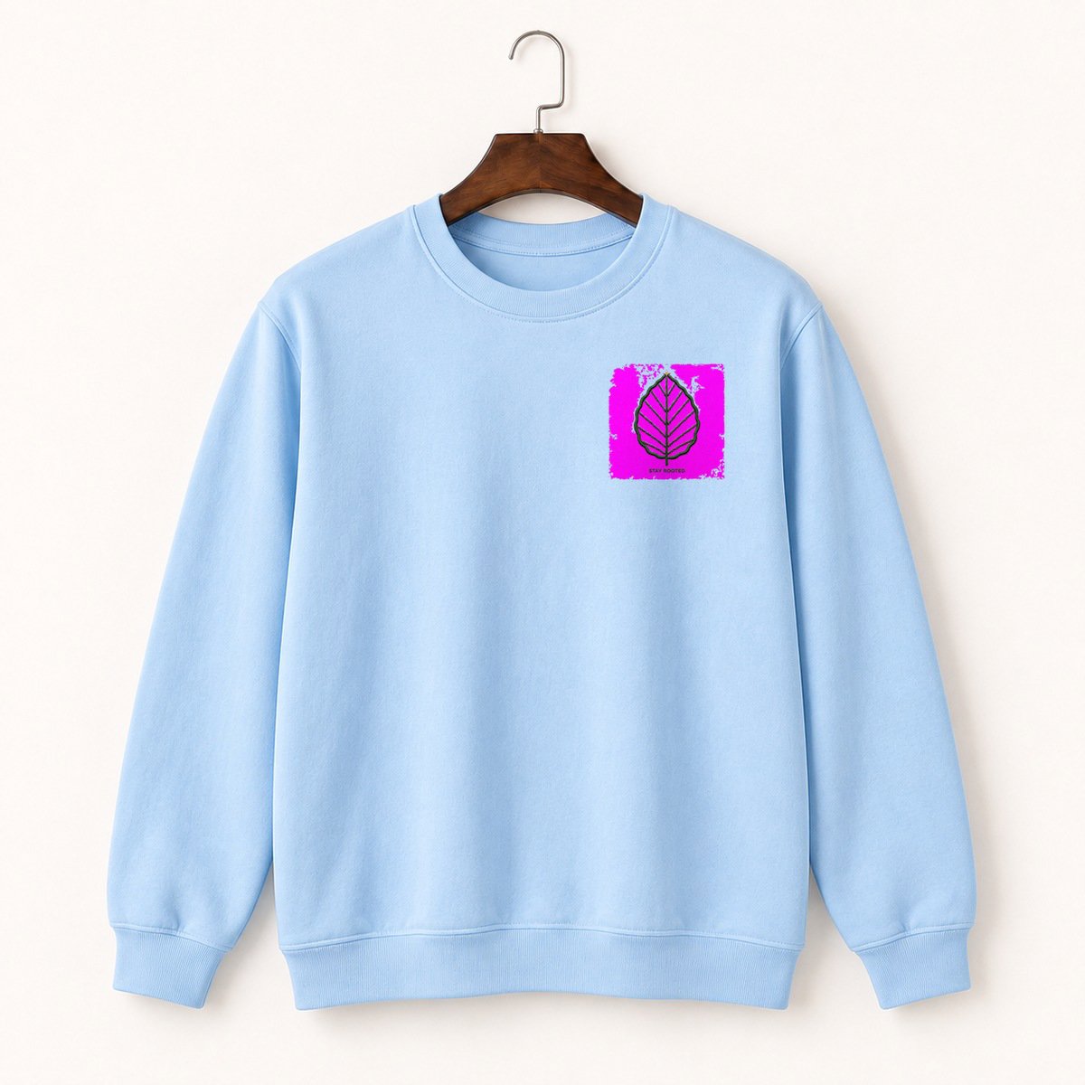 Beech Tree Leaf Crewneck Sweatshirt 1