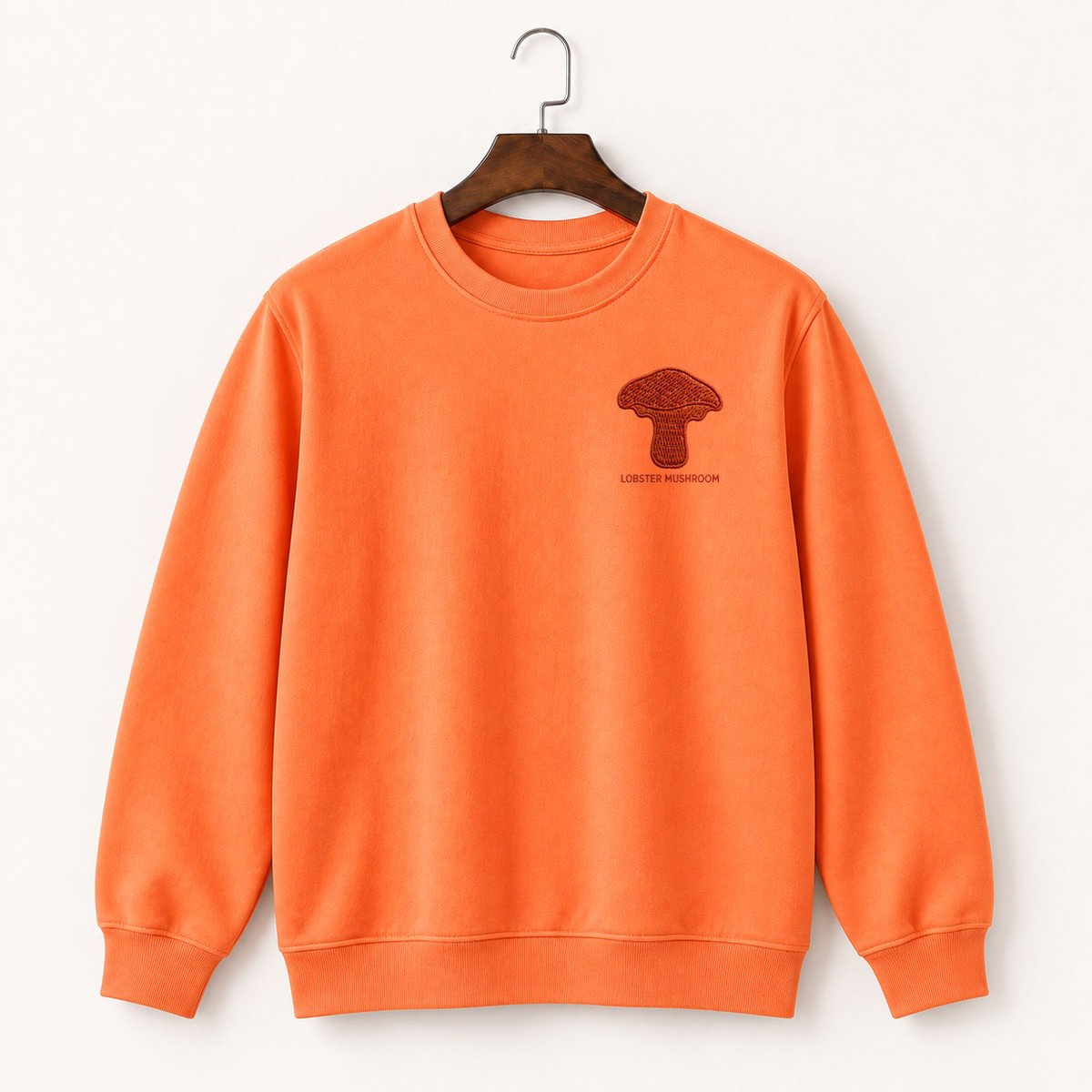 Lobster Mushroom Crewneck Sweatshirt 3