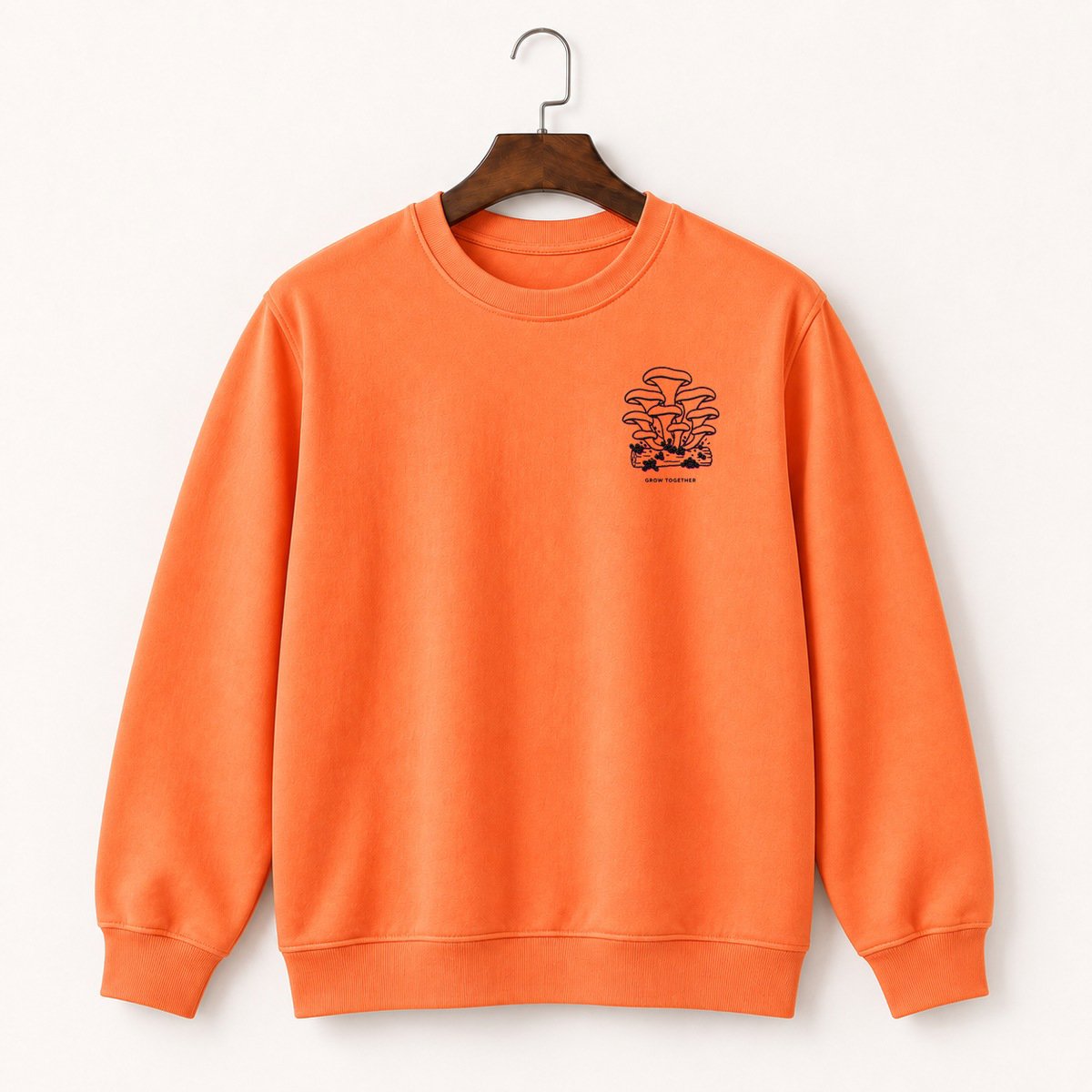 Oyster Mushroom Crewneck Sweatshirt 3