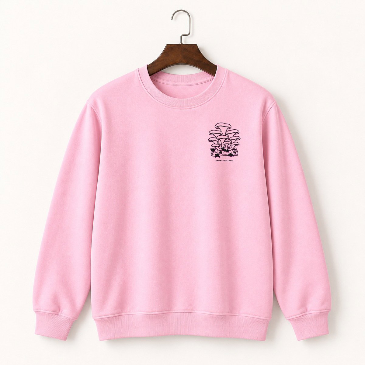 Oyster Mushroom Crewneck Sweatshirt 4