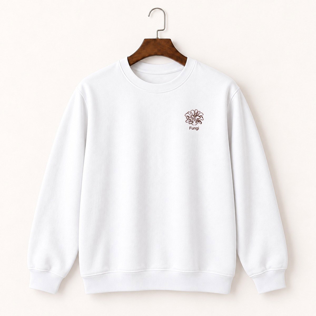 Hen of the Woods Mushroom Crewneck Sweatshirt 5