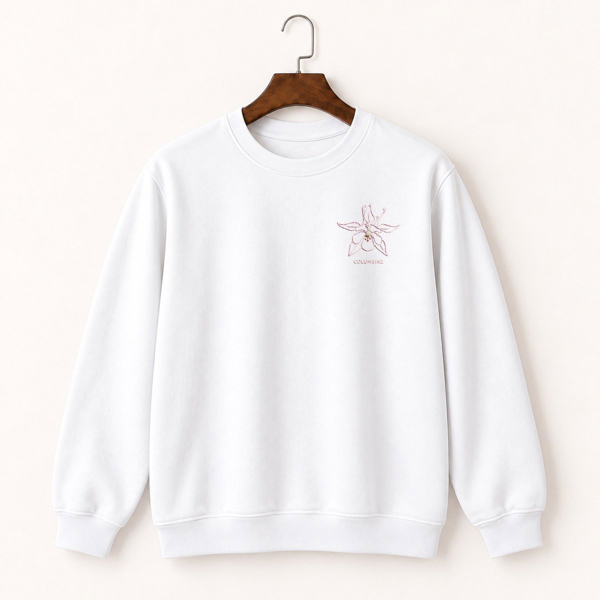 Columbine Flower Crewneck Sweatshirt 5