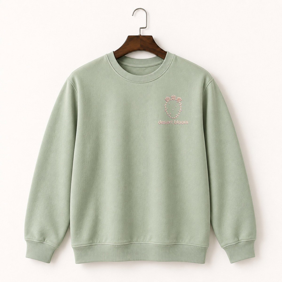 Prickly Pear Cactus Crewneck Sweatshirt 2