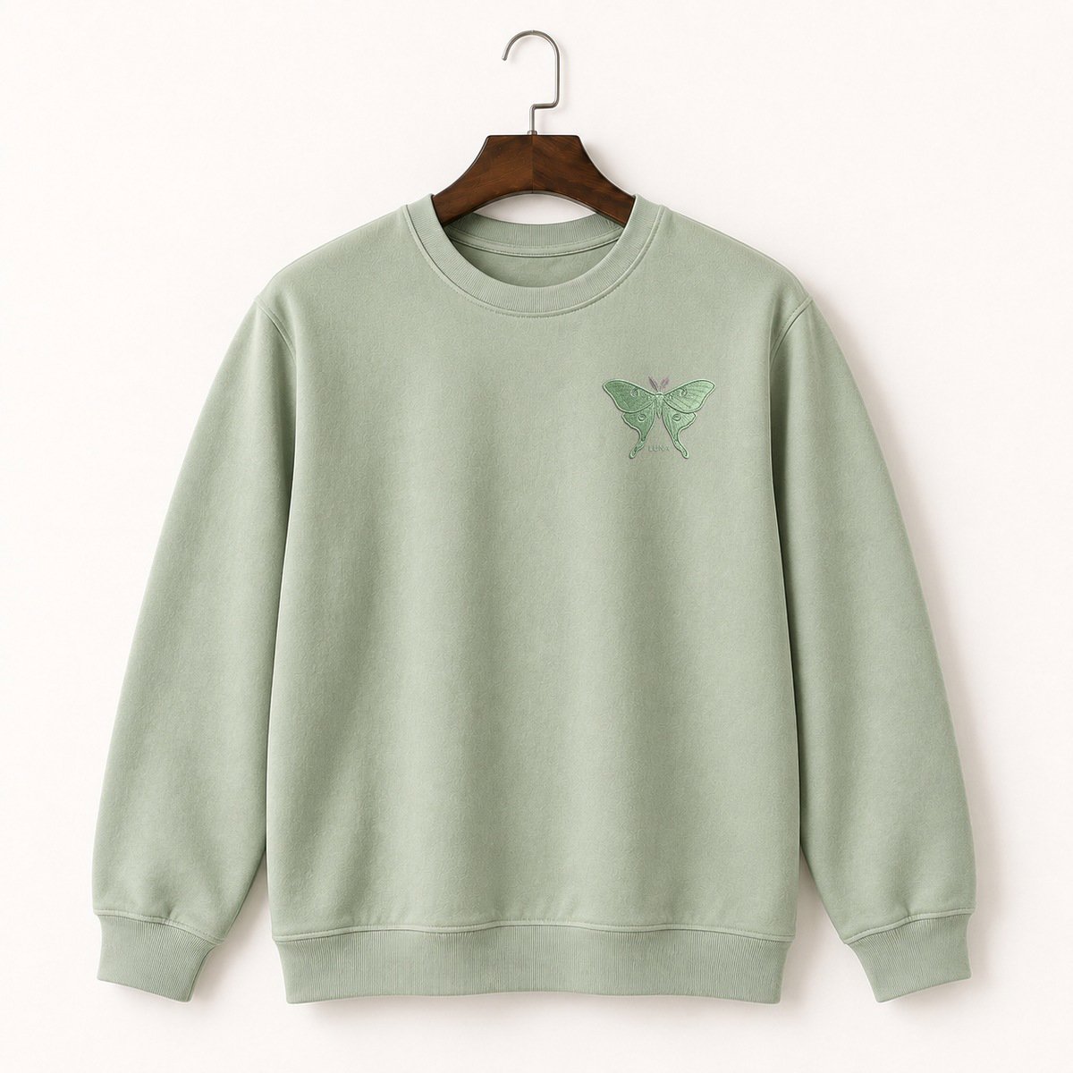 Luna Moth Crewneck Sweatshirt 2