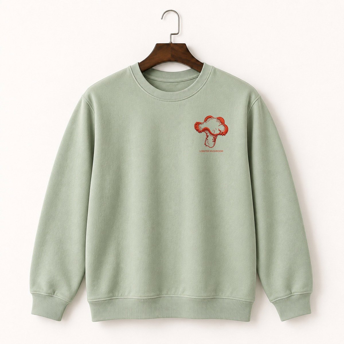 Lobster Mushroom Crewneck Sweatshirt 2