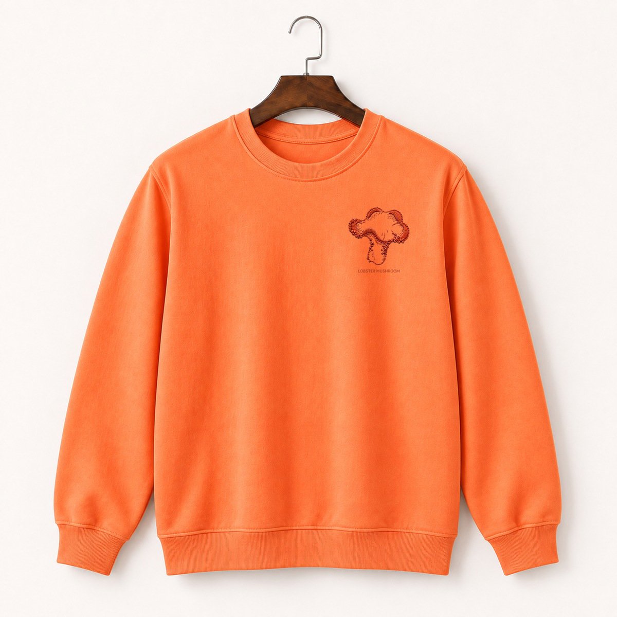 Lobster Mushroom Crewneck Sweatshirt 3