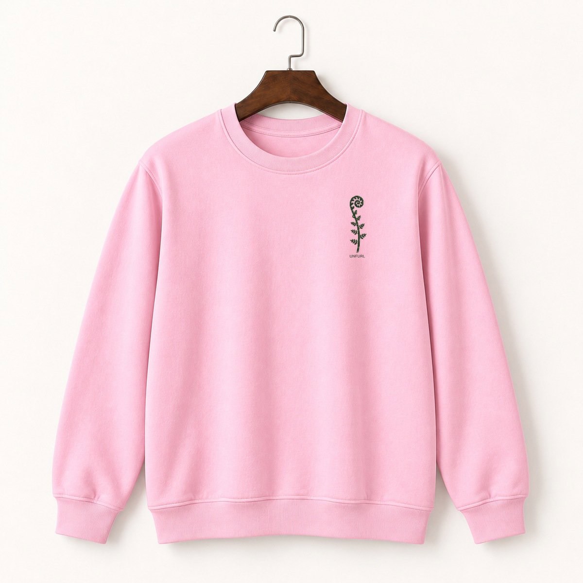 Fern Frond Crewneck Sweatshirt 4