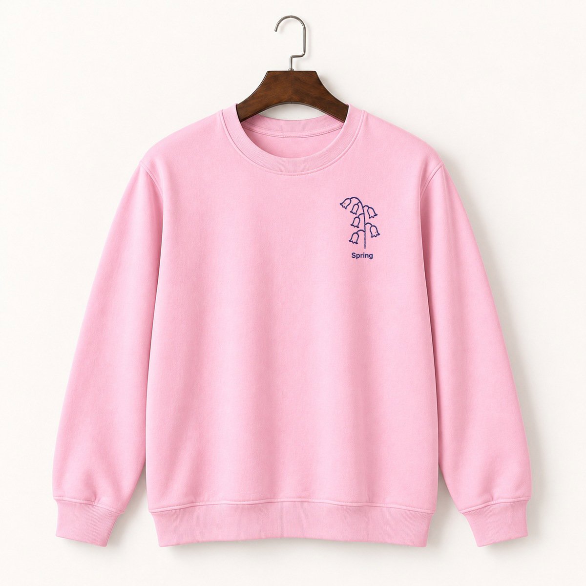 Bluebell Flowers Crewneck Sweatshirt 4