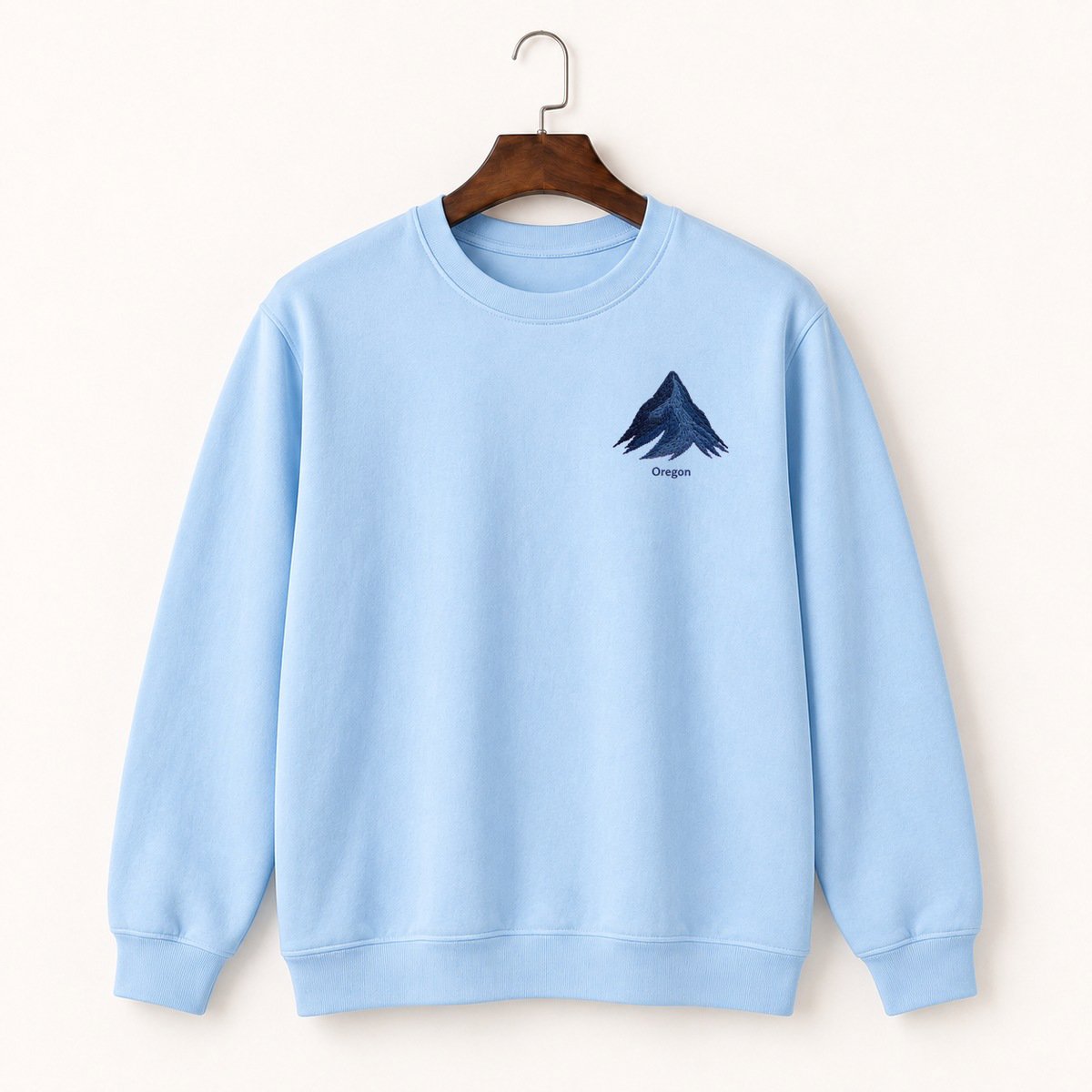 Mount Hood Peak Crewneck Sweatshirt 1
