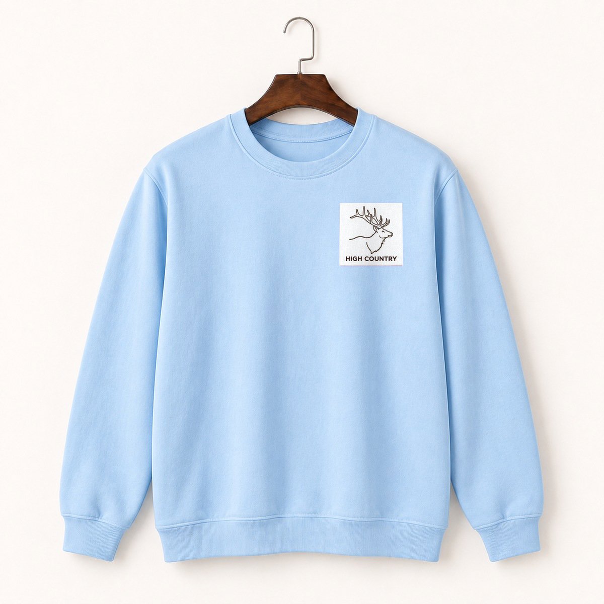 Elk Bull Crewneck Sweatshirt 1