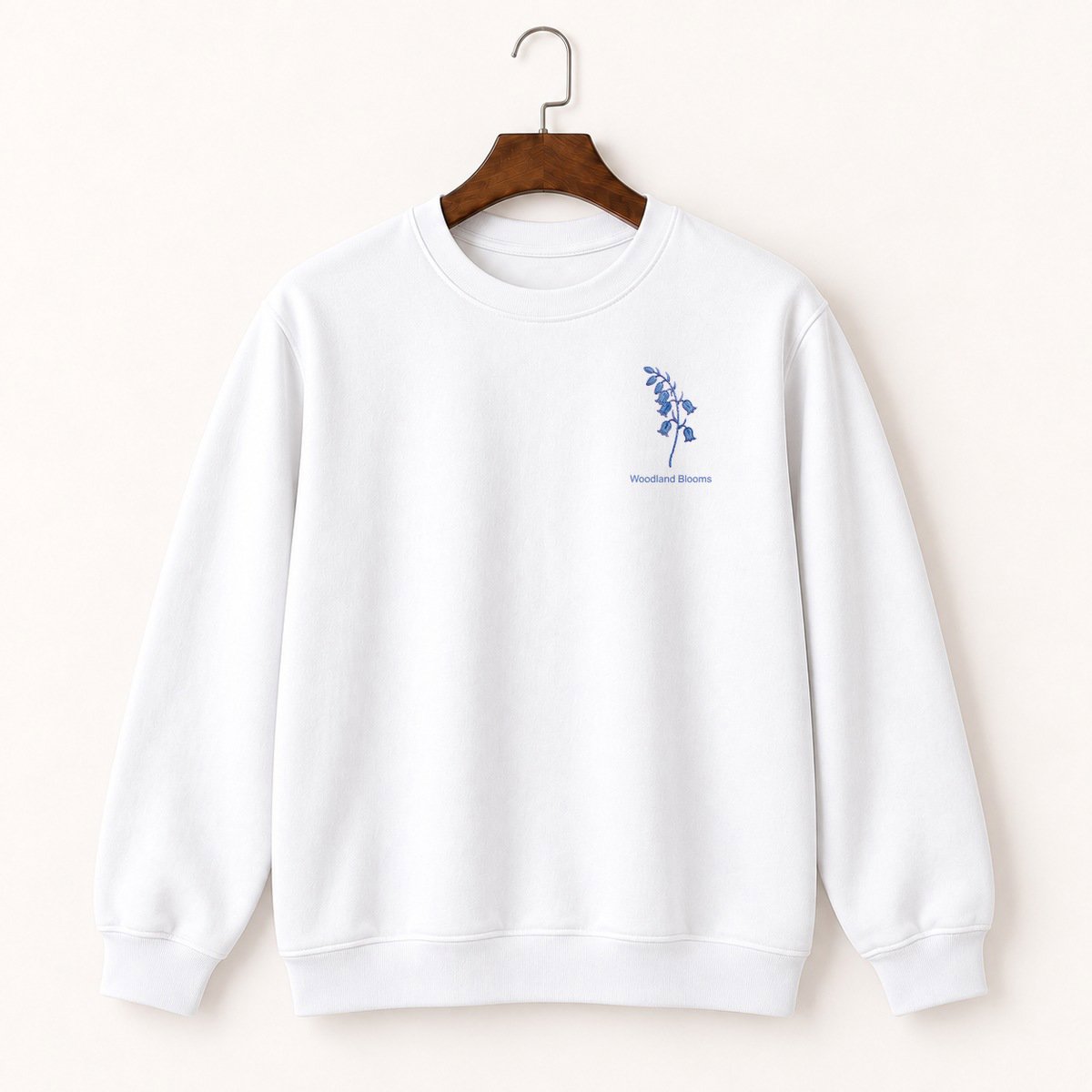 Bluebell Flowers Crewneck Sweatshirt 5