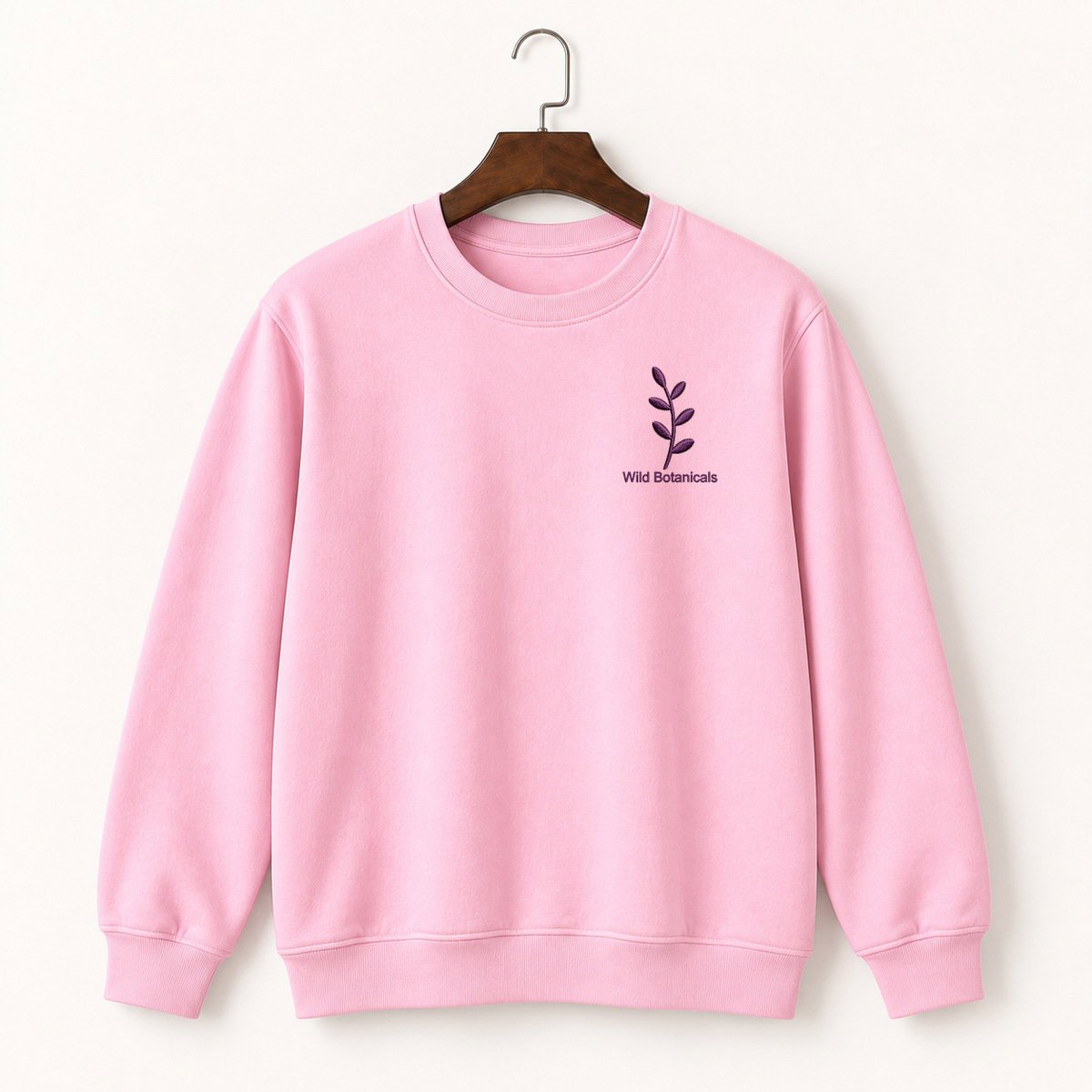 Lavender Sprig Crewneck Sweatshirt 4