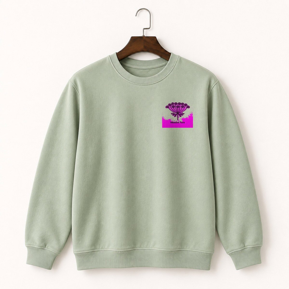 Queen Anne Lace Crewneck Sweatshirt 2