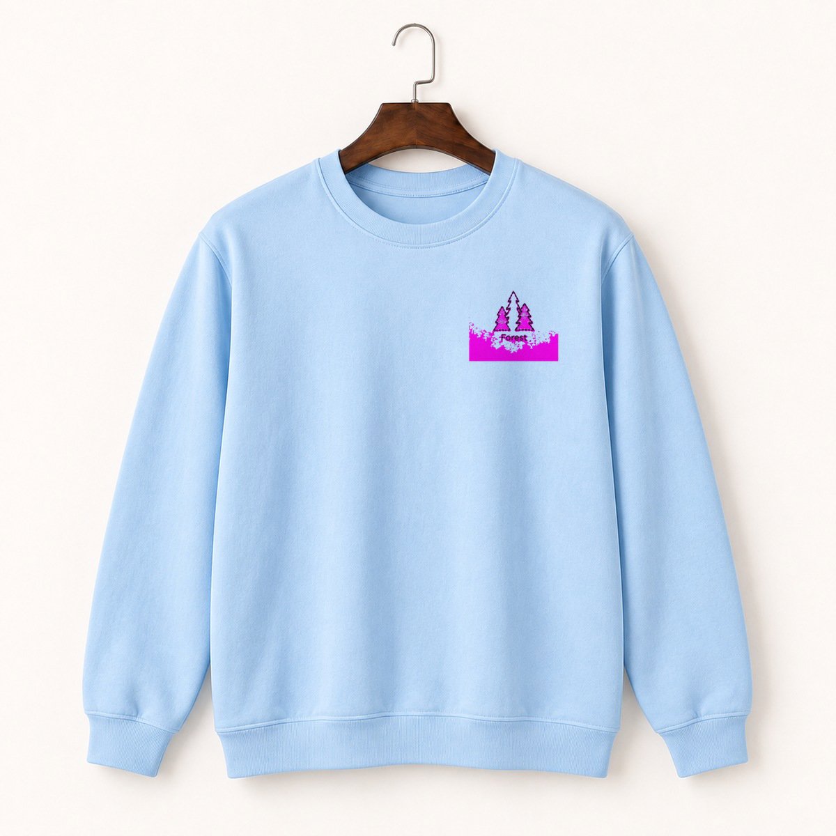 Pine Tree Cluster Crewneck Sweatshirt 1
