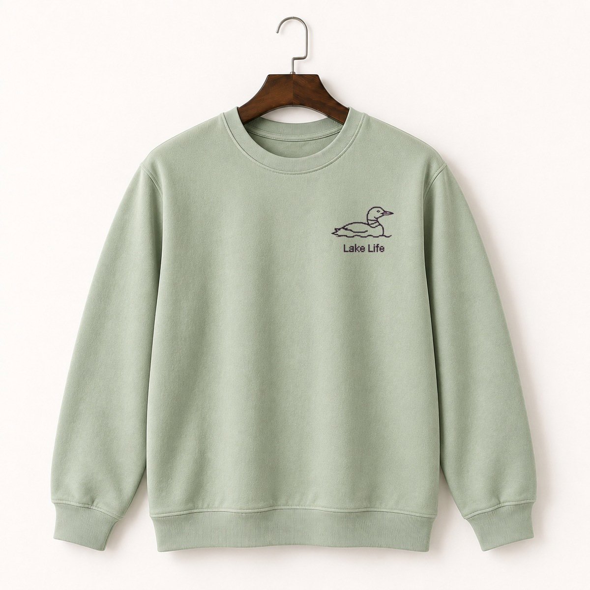 Loon Bird Crewneck Sweatshirt 2