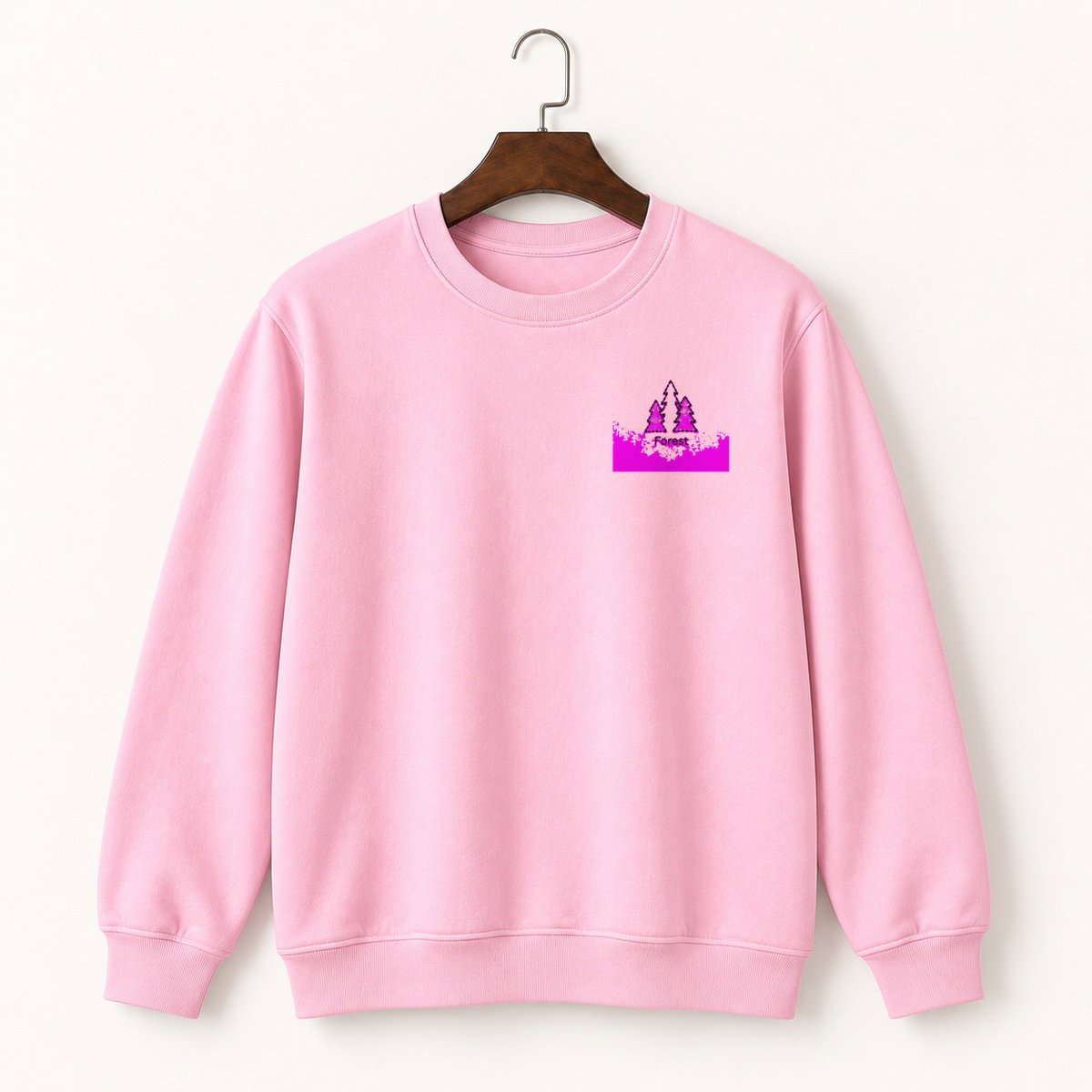 Pine Tree Cluster Crewneck Sweatshirt 4