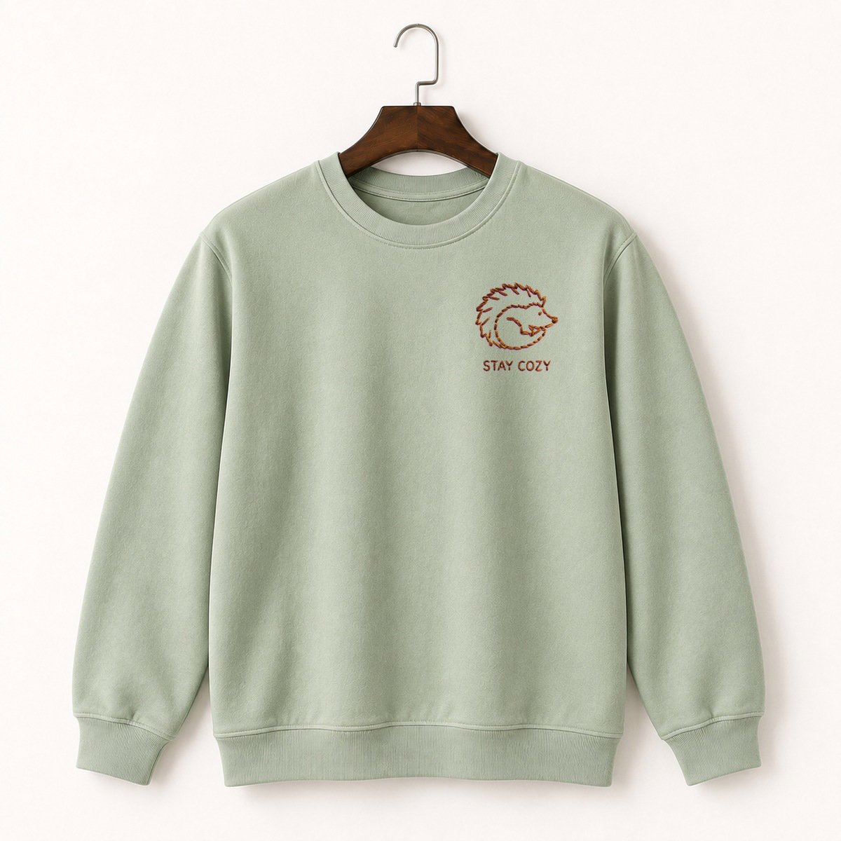 Hedgehog Crewneck Sweatshirt 2
