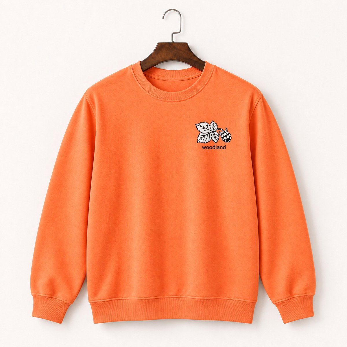 Thimbleberry Plant Crewneck Sweatshirt 3