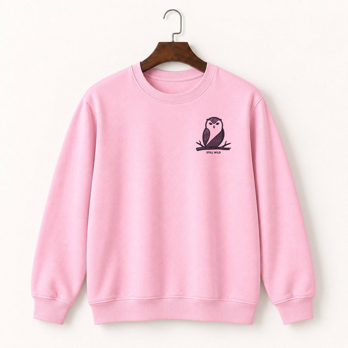 Snowy Owl Crewneck Sweatshirt 4