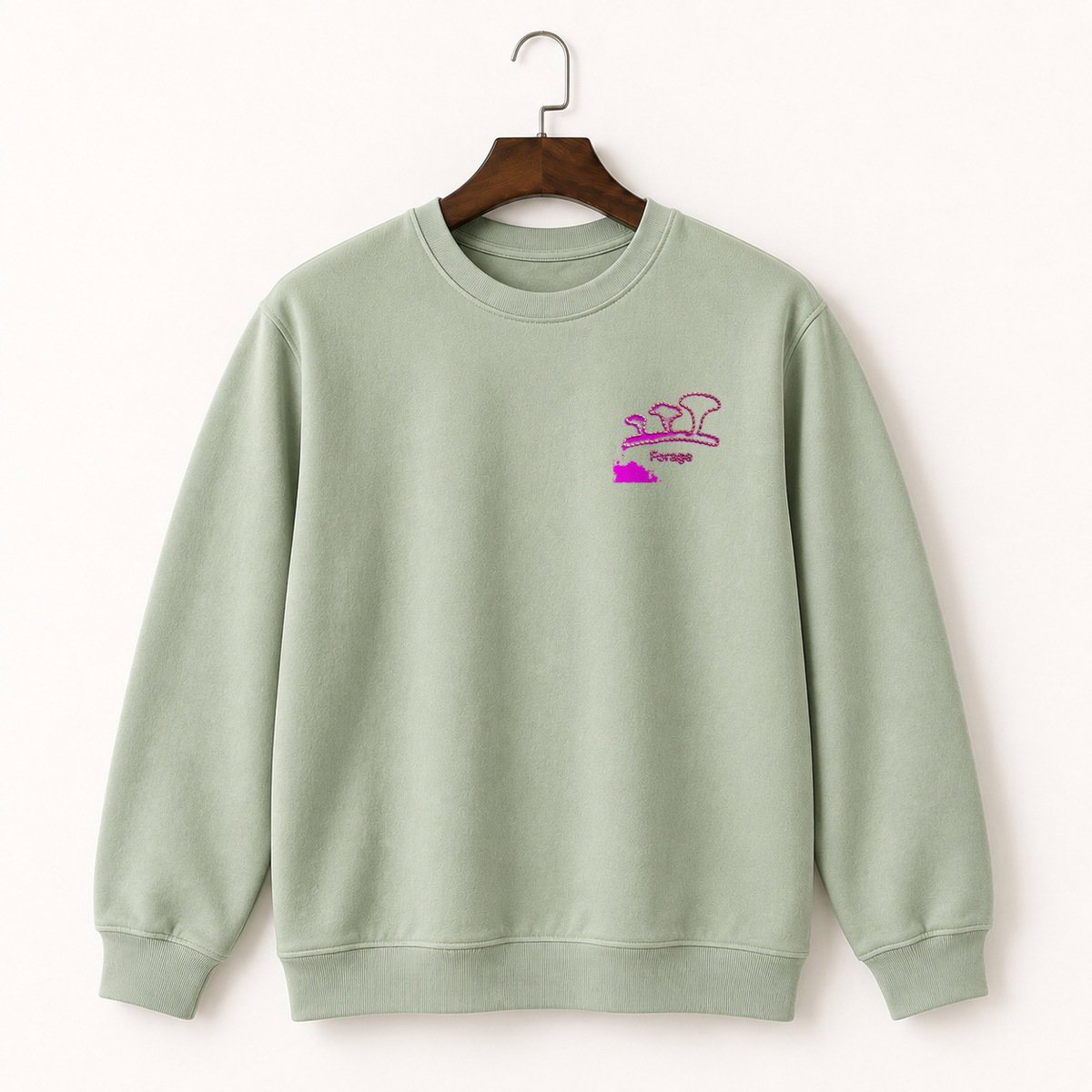 Oyster Mushroom Crewneck Sweatshirt 2