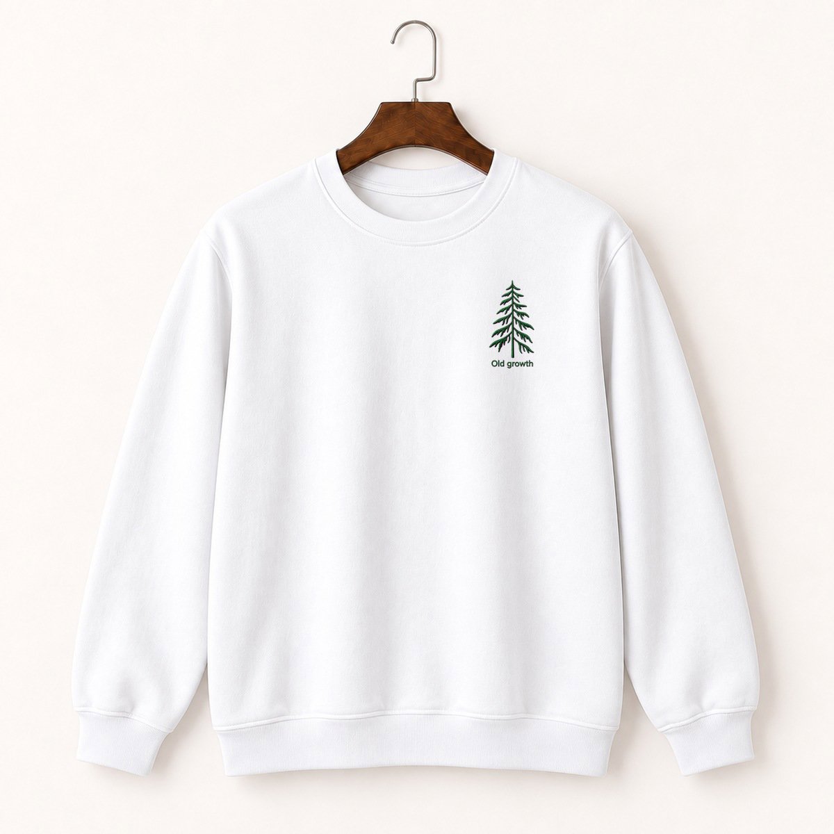 Douglas Fir Tree Crewneck Sweatshirt 5