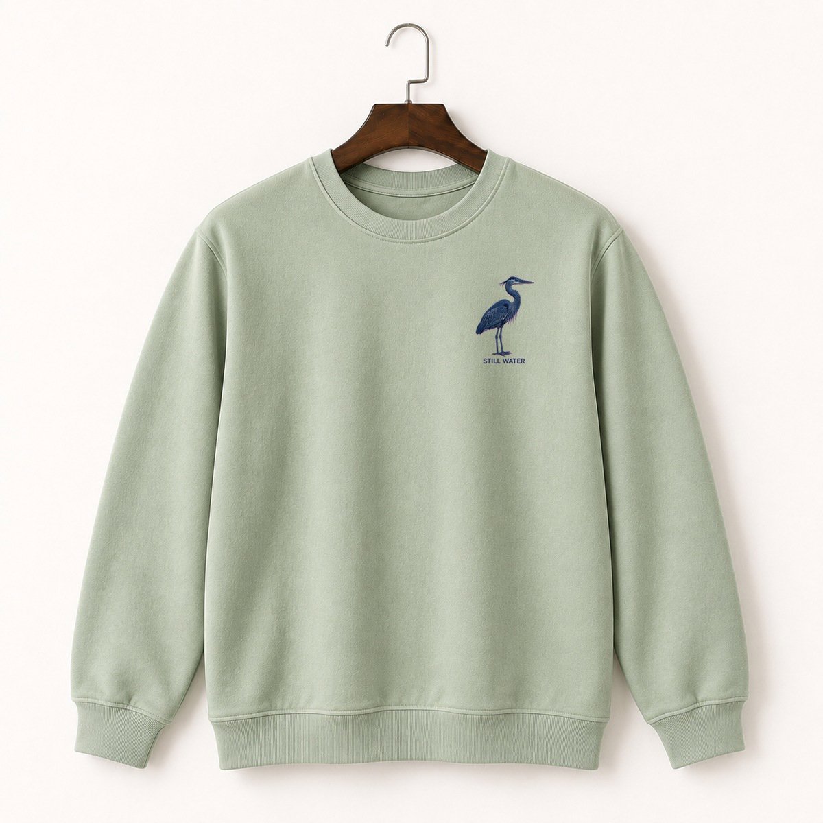 Great Blue Heron Crewneck Sweatshirt 2