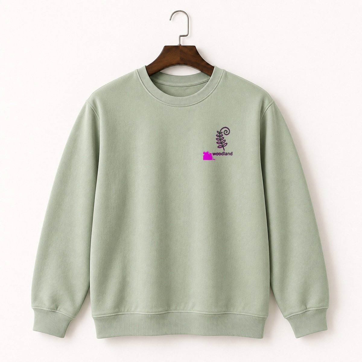 Fern Frond Crewneck Sweatshirt 2